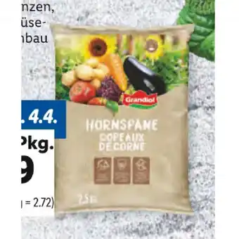 Lidl Grandiol Hornspäne Lidl 2.50 Kilogramm 1 Packung Angebot