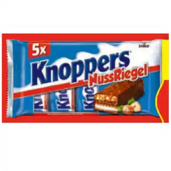 Hofer Storck Knoppers Nussriegel HOFER 5 Stück 1 Packung Angebot