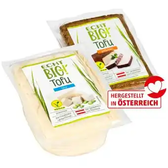 PENNY Echt Bio TOFU natur od. geräuchert Penny 1 Packung Angebot