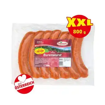 PENNY Schirnhofer Käsekrainer, Burenwurst od. Bratwürstel Penny 800 Gramm 1 Packung Angebot