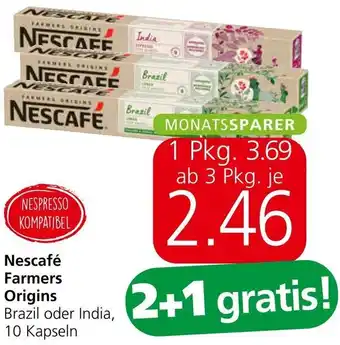 Interspar Nescafé Farmers Origins Angebot