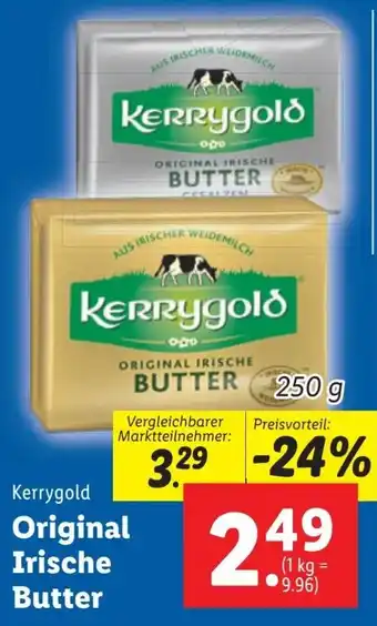 Lidl Original Irische Butter 250g Angebot