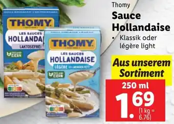 Lidl Thomy Sauce Hollandaise 250ml Angebot