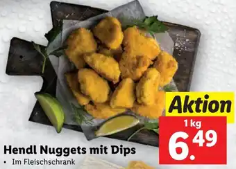 Lidl Hendl Nuggets mit Dips 1kg Angebot