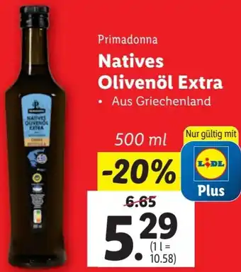 Lidl Natives Olivenöl Extra 500ml Angebot