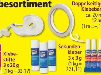 Norma Klebe-Sortiment Angebot
