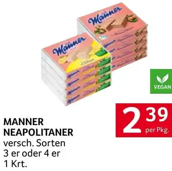 Transgourmet MANNER NEAPOLITANER Angebot