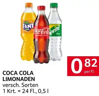Transgourmet COCA COLA LIMONADEN Angebot