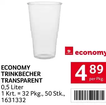 Transgourmet ECONOMY TRINKBECHER TRANSPARENT Angebot