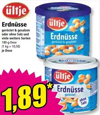 Norma Erdnüsse Angebot