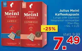 Unimarkt Julius Meinl Kaffeekapseln Angebot