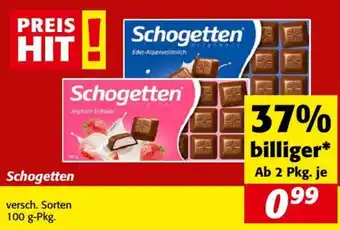 Nah&Frisch Schogetten Angebot