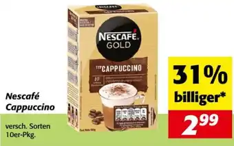 Nah&Frisch Nescafé Cappuccino Angebot