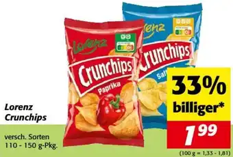 Nah&Frisch Lorenz Crunchips Angebot