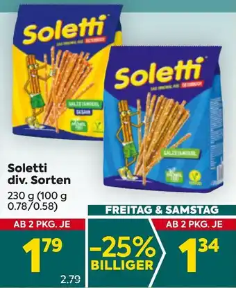 Billa Soletti Angebot