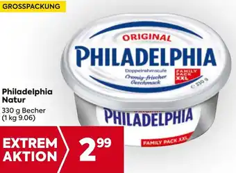 Billa Philadelphia Natur Angebot