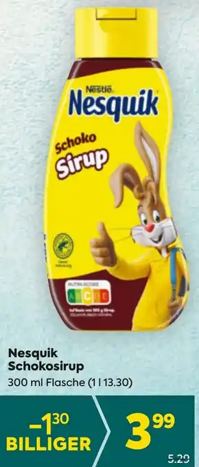 Billa Nesquik Schokosirup Angebot