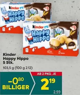 Billa Kinder Happy Hippo 5 Stk Angebot