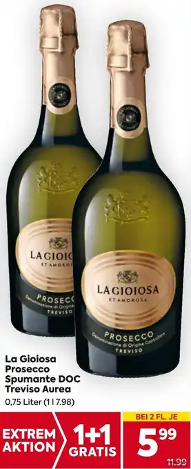 Billa La Gioiosa Prosecco Spumante DOC Treviso Aurea Angebot