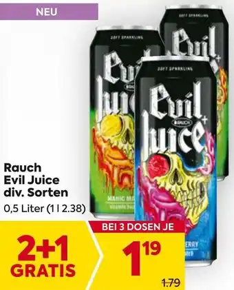 Billa Rauch Evil Juice Angebot