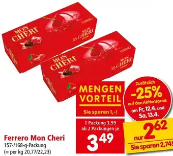 Interspar Ferrero Mon Cheri Angebot