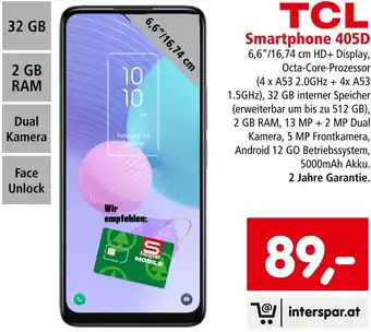 Interspar Smartphone 405D Angebot