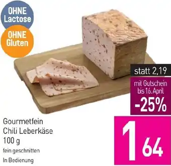 Sutterlüty Gourmetfein Chili Leberkäse 100 g Angebot