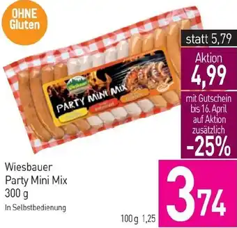 Sutterlüty Wiesbauer Party Mini Mix 300 g Angebot