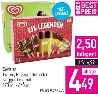 Sutterlüty Eskimo Twinni, Eislegenden oder Nogger Original 470 ml - 648 ml Angebot