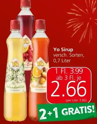 Spar Sirup Angebot