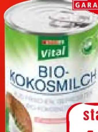 Spar Bio-Kokosmilch Angebot