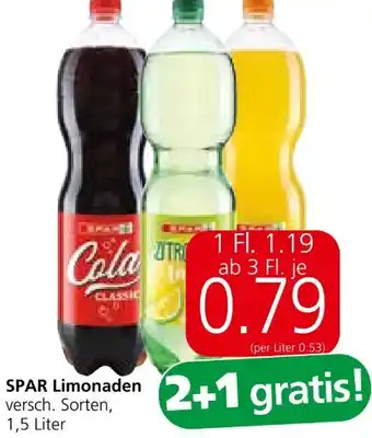 Spar Limonade Angebot