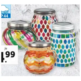 Lidl Livarno Home Solar LED-Glas versch. Sorten Lidl 1 Stück Angebot