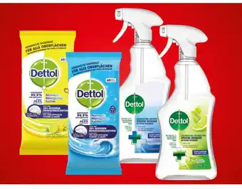 Lidl Dettol Desinfektionstücher oder Allzweckreiniger versch. Sorten Lidl 1 Stück Angebot