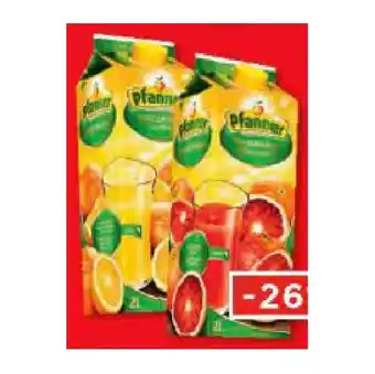 Unimarkt Pfanner Fruchtsäfte versch. Sorten Unimarkt 2 Liter 1 Packung Angebot