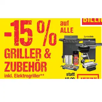 Maximarkt 15% auf ALLE GRILLER & ZUBEHÖR inkl. Elektrogriller Maximarkt Angebot