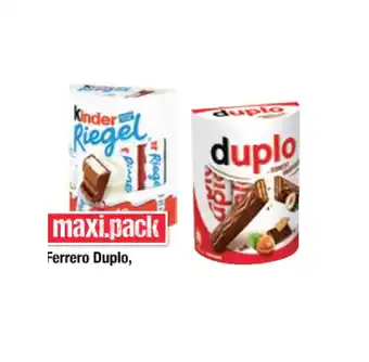 Maximarkt Ferrero Duplo, Kinder Riegel oder Kinder Country Maximarkt 1 Packung Angebot