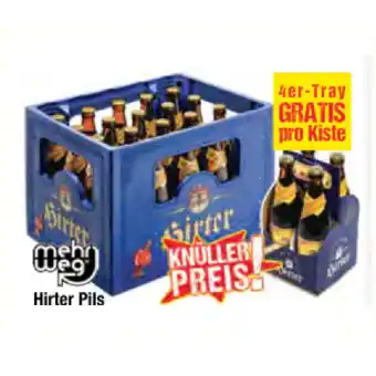 Maximarkt Hirter Pils + 4er-Träger Gratis Maximarkt 0.50 Liter 1 Kiste Angebot