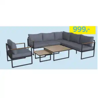 Möbelix Beldano Loungegarnitur „Saint Tropez“ 2459000501 Möbelix 5 Stück 1 Set Angebot