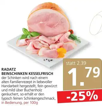 SPAR Gourmet RADATZ BEINSCHINKEN KESSELFRISCH Angebot