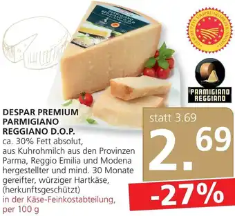 SPAR Gourmet DESPAR PREMIUM PARMIGIANO REGGIANO D.O.P Angebot