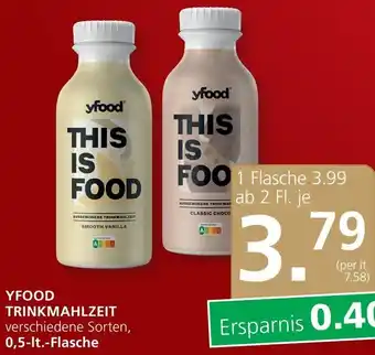 SPAR Gourmet YFOOD TRINKMAHLZEIT Angebot