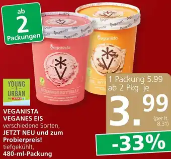 SPAR Gourmet VEGANISTA VEGANES EIS Angebot