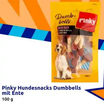 Action Pinky Hundesnacks Dumbbells mit Ente Angebot