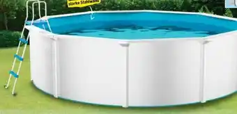 Maximarkt Stahlwandpool-Set Nuovo de Luxe Angebot
