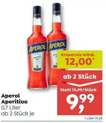 ADEG Aperol Aperitivo 0.7 Liter Angebot