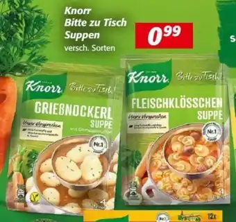 Nah&Frisch Knorr Bitte zu Tisch Suppen Angebot
