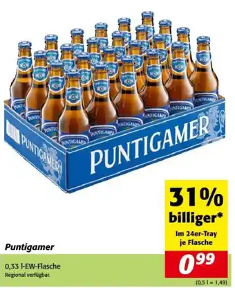 Nah&Frisch Puntigamer 0.33L Angebot