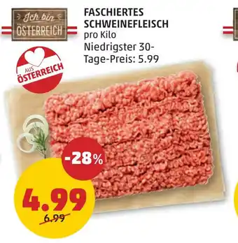 PENNY FASCHIERTES SCHWEINEFLEISCH Angebot