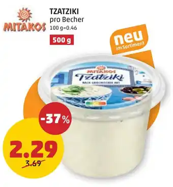 PENNY TZATZIKI 500g Angebot